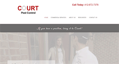 Desktop Screenshot of courtpestcontrol.com